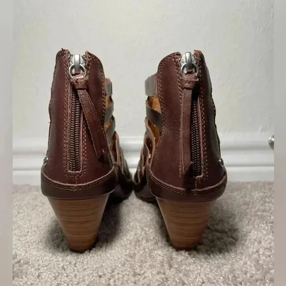 PIKOLINOS Cuero Open Toe Heeled Sandals NWT Womens Size EU 41