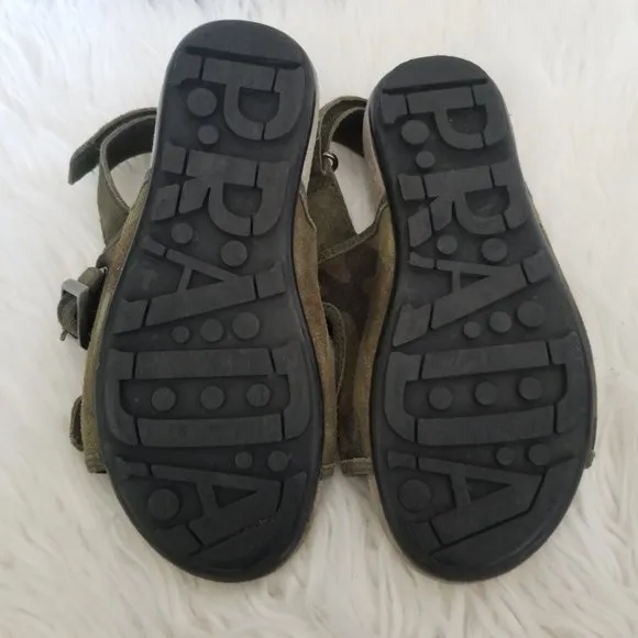 PRADA Camo Sandals Little Kids Little Boy Size 13.5