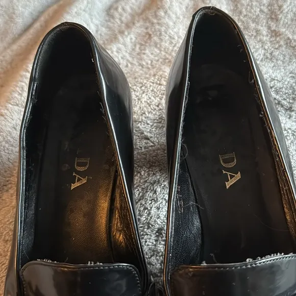 PRADA Elegant Black Loafers for Women