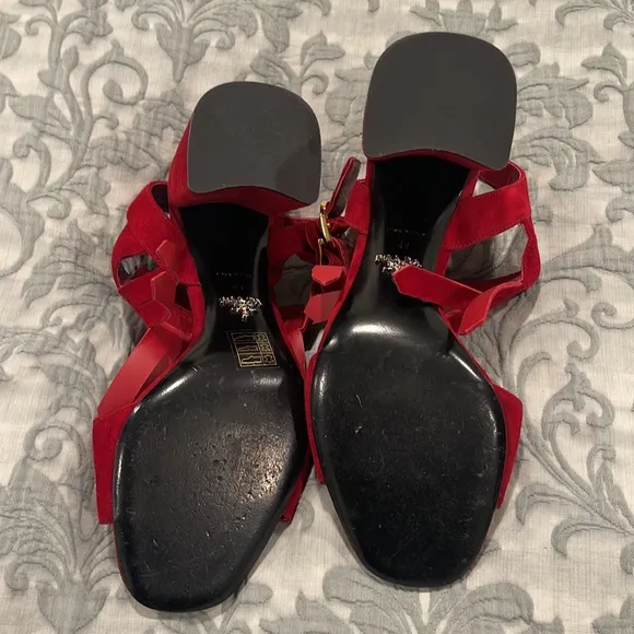 Prada red heels