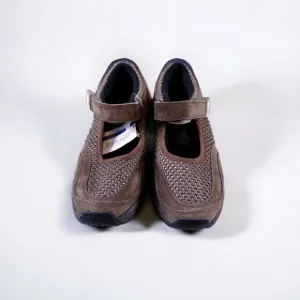 PROPET Lydia Leather Suede Mesh Low Heel Mary Jane Comfort Shoes 5M #618