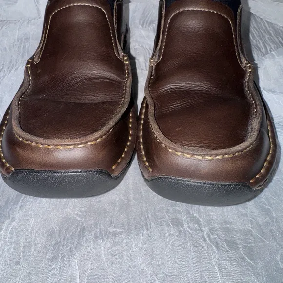 Red Wing Slip On Loafers Comfort Shoes Brown Size 10