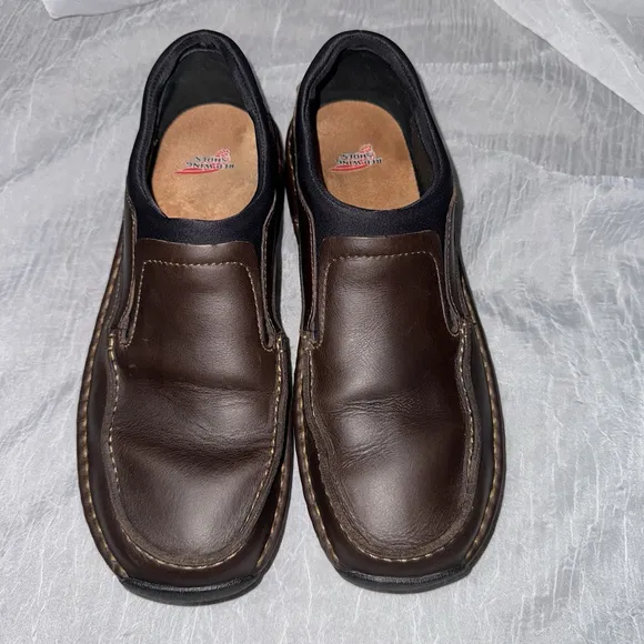 Red Wing Slip On Loafers Comfort Shoes Brown Size 10