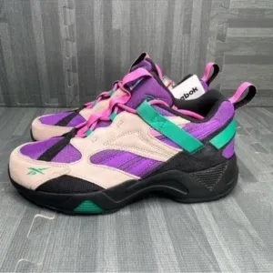 Reebok Aztrek 96 Adventure Sneakers Grey/Emerald Women Size 8
