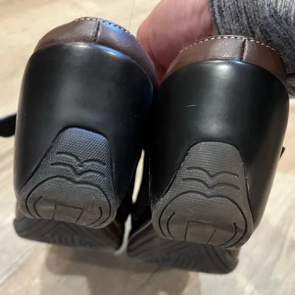 Rialto Comfort Shoes Brown Platform Mules size 8.5 - 9