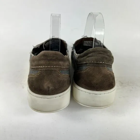 Roan By Bed Stu Kayson Loafer Mens 10.5 Gray Canvas Comfort Slip On Casual Shoes