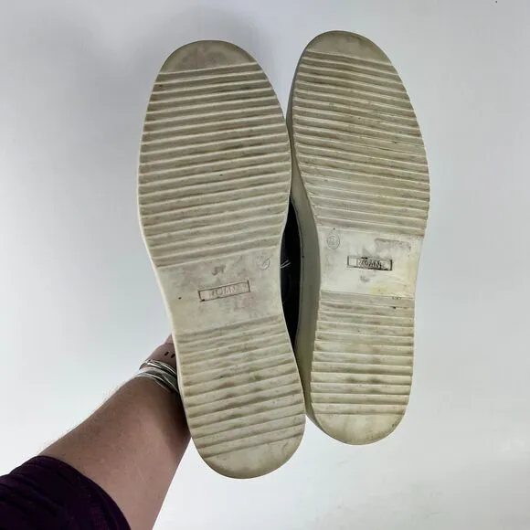 Roan By Bed Stu Kayson Loafer Mens 10.5 Gray Canvas Comfort Slip On Casual Shoes
