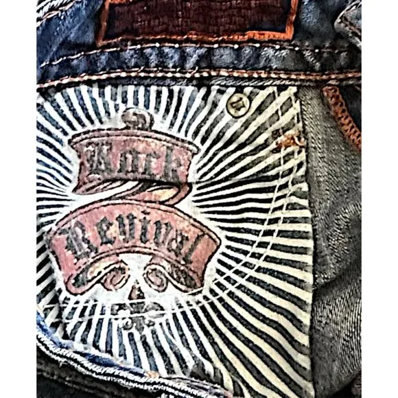 Rock Revival Jeans Bianca Boot RJE81703L Women's Bootcut Flap Pocket - Size 25