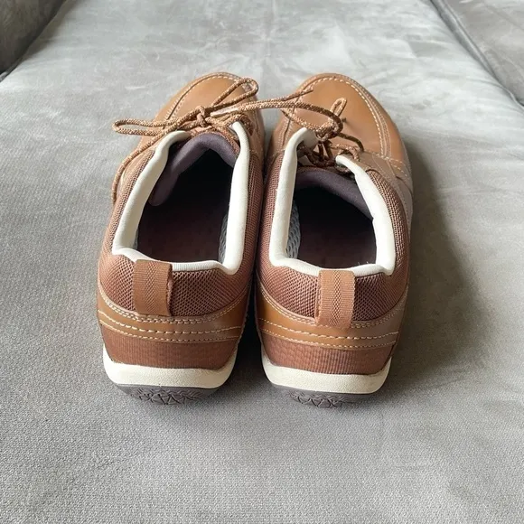Rockport x Adidas Adiprene Brown Leather Lace-Up Comfort Shoes Men's Size 13