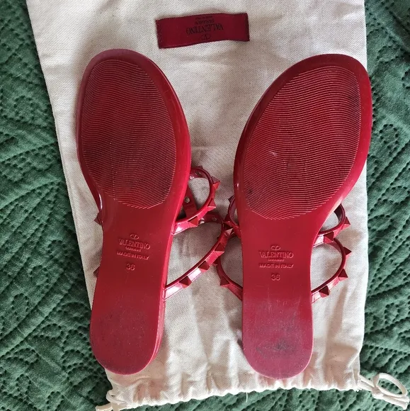 Rockstud Jelly Sandals