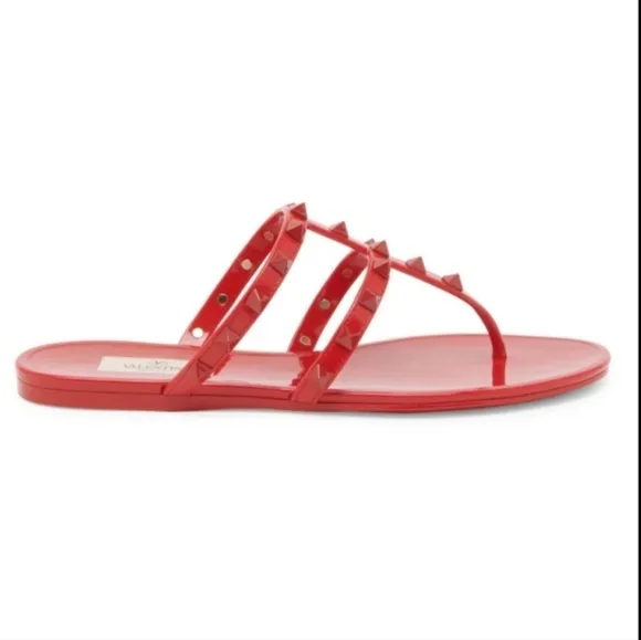 Rockstud Jelly Sandals