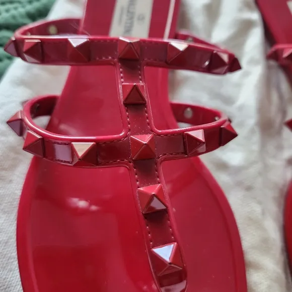 Rockstud Jelly Sandals