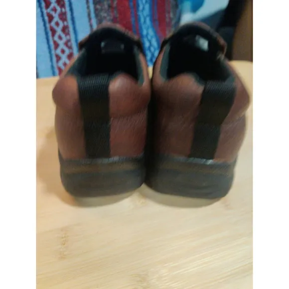 Roper Women Size 6 Performance Brown Oiled Leather Sport Comfort Slip On Shoes