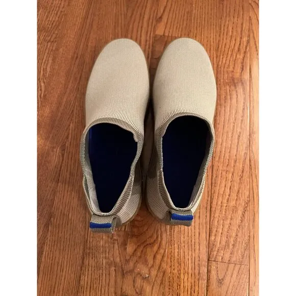 Rothy’s The Chelsea Light Sage High Top Knit Boots Women’s Size 11‎