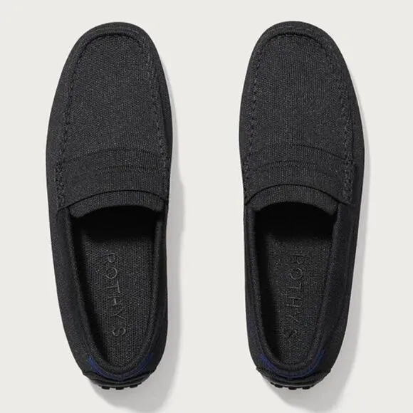 Rothy's The Driving Loafer Men's Slip-On Shoes, Casual Loafers Size 10