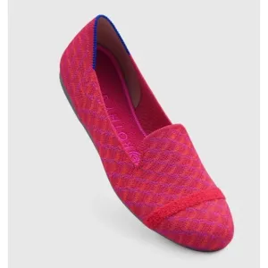 Rothy's‎ The Loafer Pomegranate Grid Slip On Shoes Women's Size US 9.5