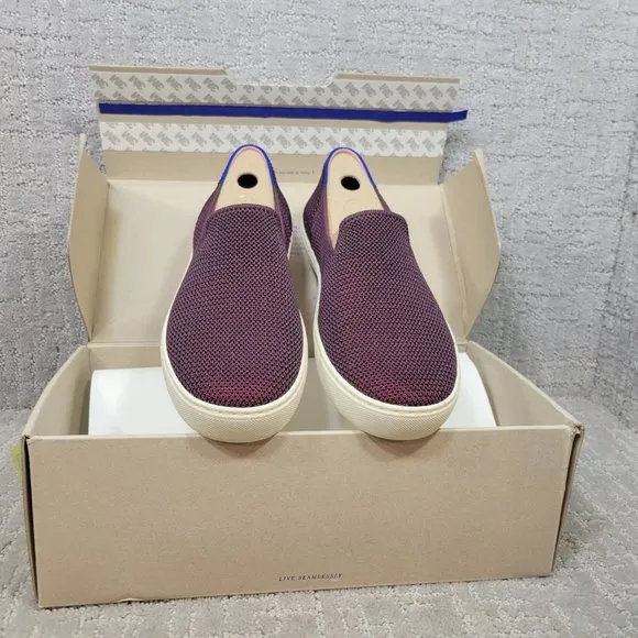 ROTHY’S The Sneakers 006-141 Women's Size US 8.5 Berry Lattice Comfort Shoes