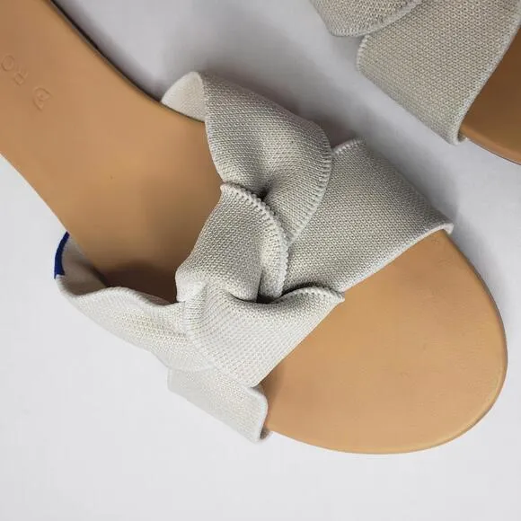 Rothy's Women's Sz 10 The Knot Sand Dollar Sandals