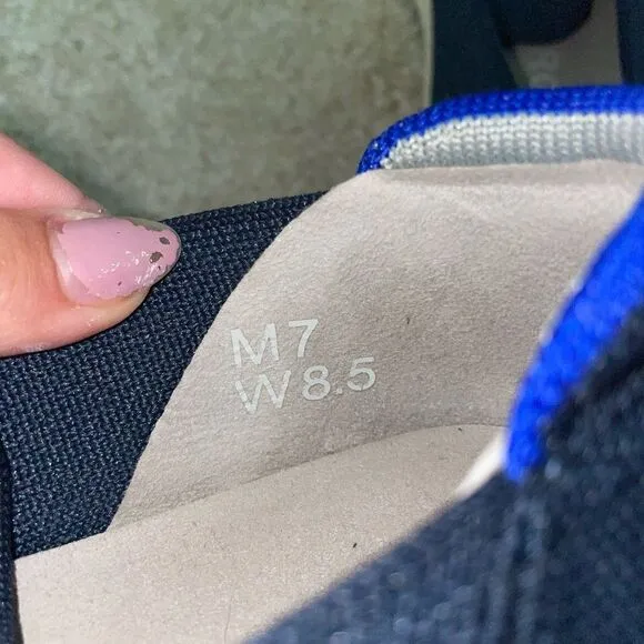 Rothy’s The Original Slip On Sneaker in Navy