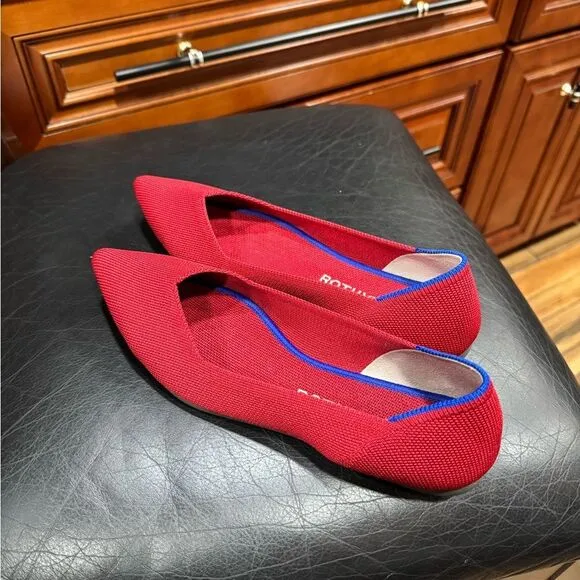Rothy's Women's Red Flats
