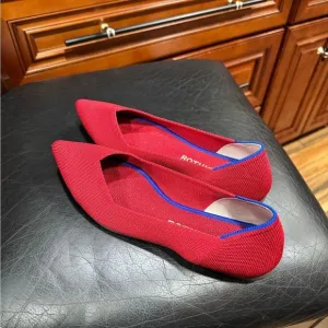 Rothy's Women's Red Flats