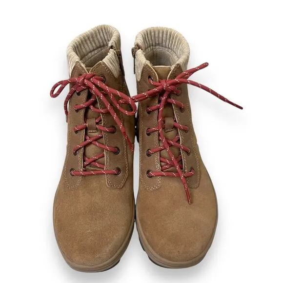 Ryka Brunswick water-repellent suede ankle hiking boots