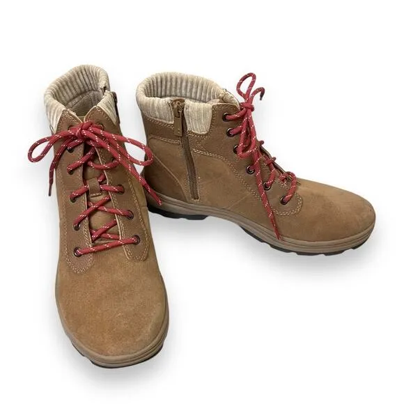 Ryka Brunswick water-repellent suede ankle hiking boots