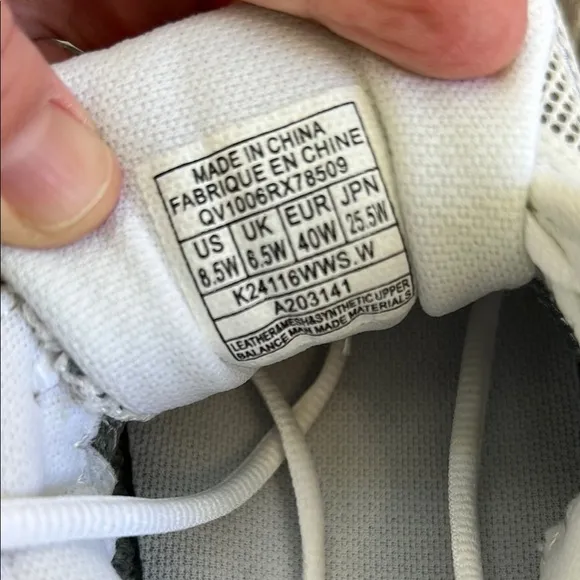 RYKA White Athletic Shoes with Breathable Mesh and Cushioned Sole