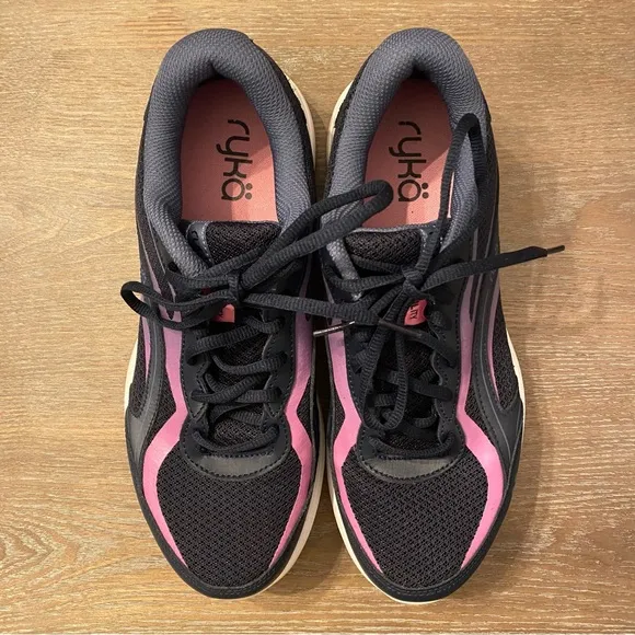 RYKA Women's Agility Sneakers Athletic Walking Shoes Lightweight