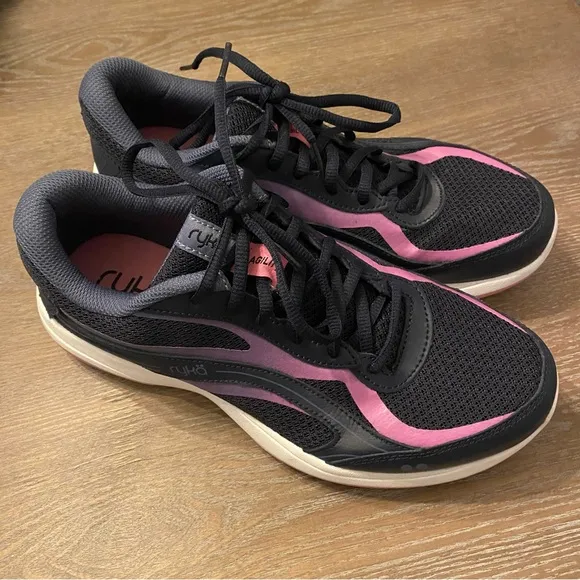 RYKA Women's Agility Sneakers Athletic Walking Shoes Lightweight