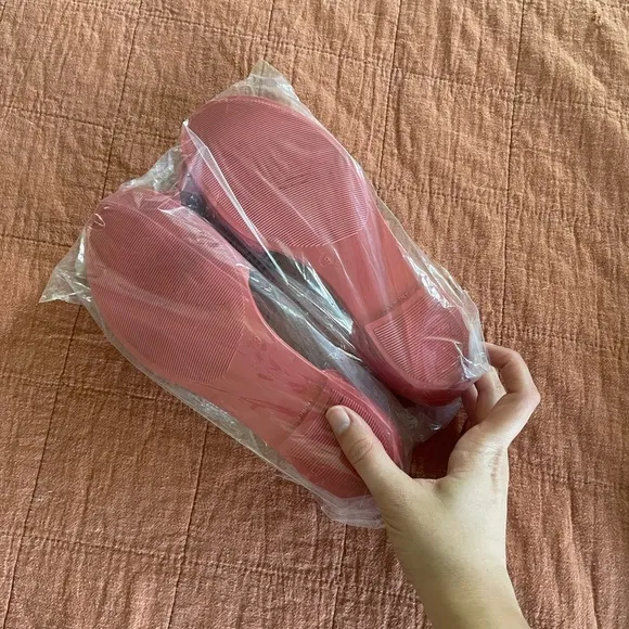 Salvatore Ferragamo Pink Barbados Jelly Sandals