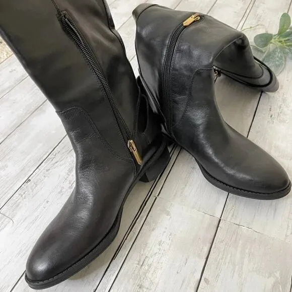 SAM EDELMAN Black tall boots Portman Sz 6