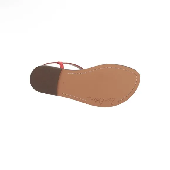 Sam Edelman Girl's Gillie Sandal in Bright Poppy Size 3