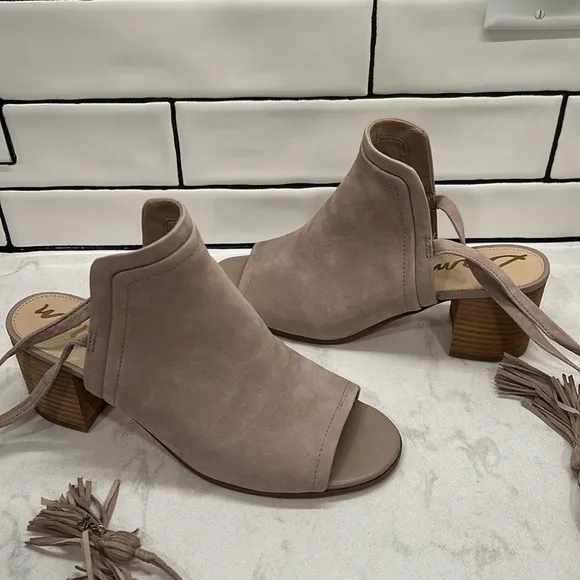 Sam Edelman Sampson Peep Toe Block Heel Sandal