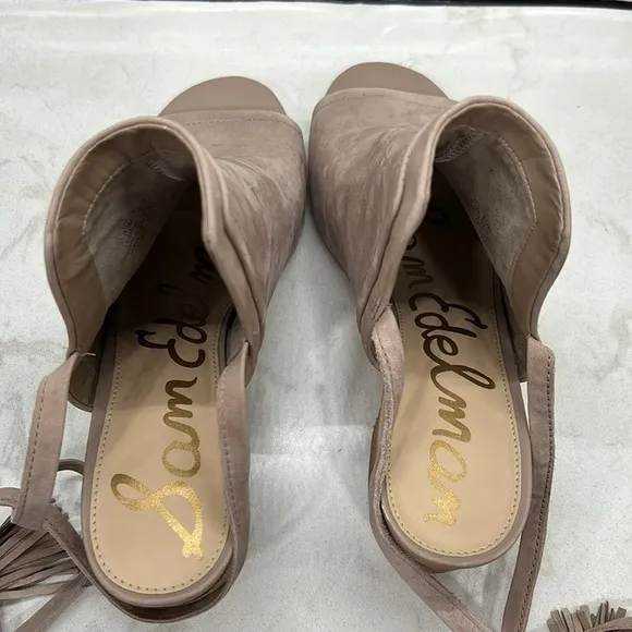 Sam Edelman Sampson Peep Toe Block Heel Sandal