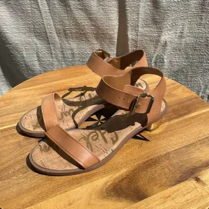 Sam Edelman Women’s Trina Open Toe Sandals Block Heel Size 8.5