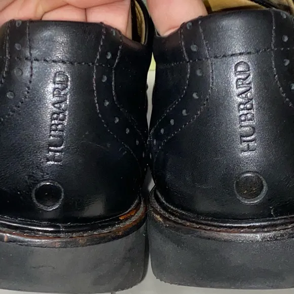 Samuel Hubbard Black Leather Mens 9.5 Shoes