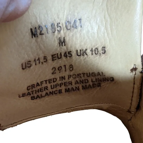 Samuel Hubbard City Legend shoes Chestnut hybrid soft glove leather men'…