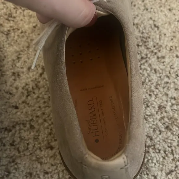 samuel hubbard free sand suede vibram shoes