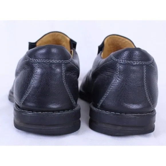 Sandro Moscoloni  Size 13 Slip-On Soft Leather Loafers Shoes Black Style 6112