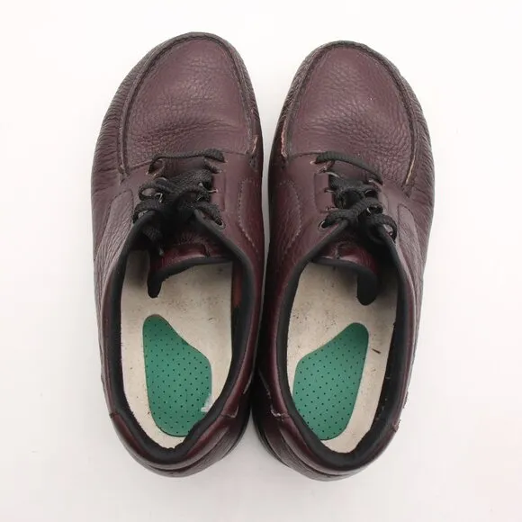 Sas Bout Time Tripad Men's 10.5 WW Comfort Burgundy Leather Shoes Lace Up Oxford