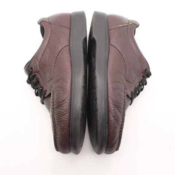 Sas Bout Time Tripad Men's 10.5 WW Comfort Burgundy Leather Shoes Lace Up Oxford