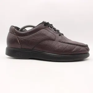 Sas Bout Time Tripad Men's 10.5 WW Comfort Burgundy Leather Shoes Lace Up Oxford
