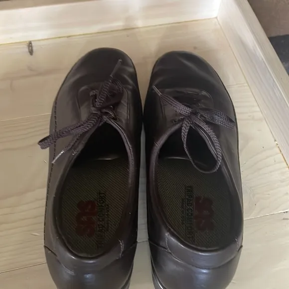 SAS brown leather Traveler Tripad comfort shoes
