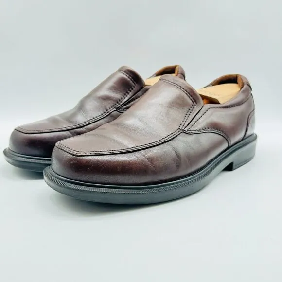 SAS Shoes Mens 9 WW Brown Leather Loafers Classic Handsewn Comfort Orthotic USA