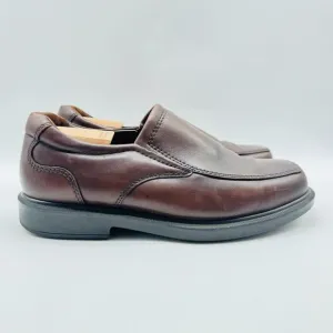 SAS Shoes Mens 9 WW Brown Leather Loafers Classic Handsewn Comfort Orthotic USA