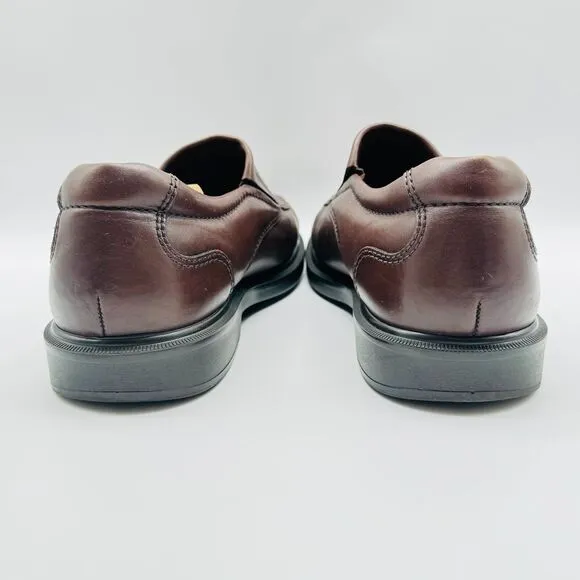 SAS Shoes Mens 9 WW Brown Leather Loafers Classic Handsewn Comfort Orthotic USA