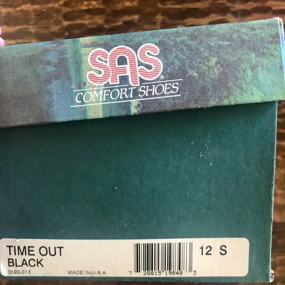 SAS Time Out Black Lace-up Shoes - Size 12S (EUC)