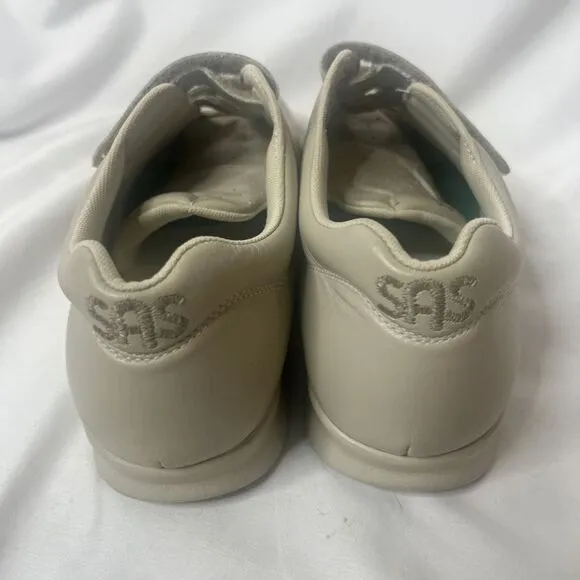 SAS VTO Double Strap Comfort Walking 10.5M Shoes Beige Bone Men's‎ Leisure