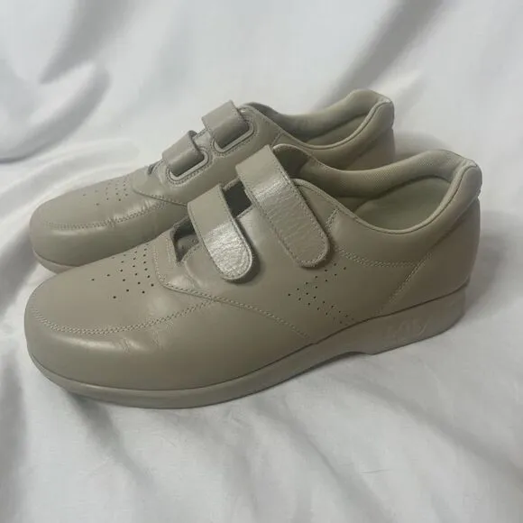 SAS VTO Double Strap Comfort Walking 10.5M Shoes Beige Bone Men's‎ Leisure